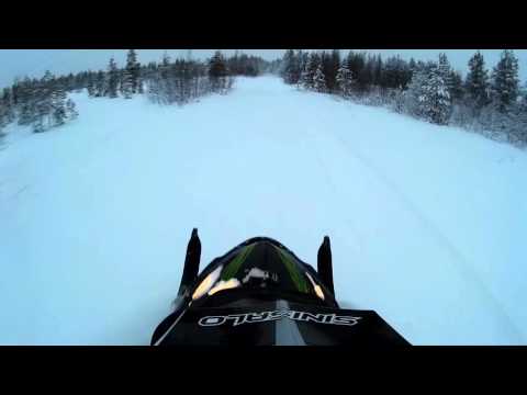 Arctic cat crossfire 7.Пасмурно.Дорога на стрельбище.