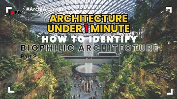 Under a MINUTE — How to Identify Biophilic Design Architecture