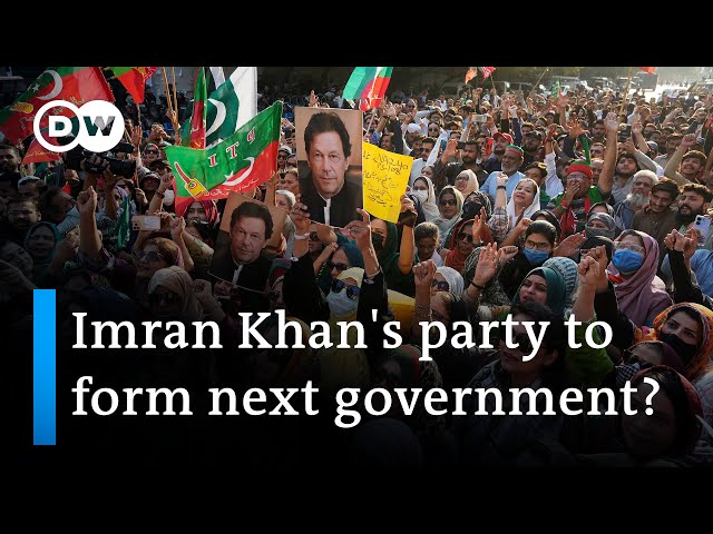 Imran Khan's party wants to form government in Pakistan | DW News class=