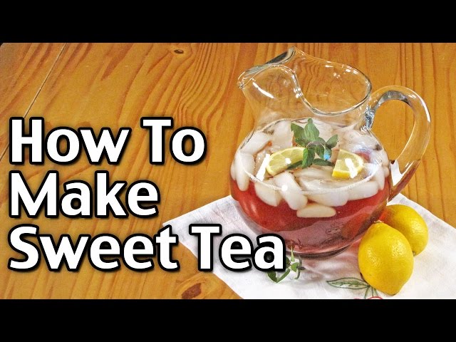 Easy Sweet Tea Recipe - Cook Clean Repeat