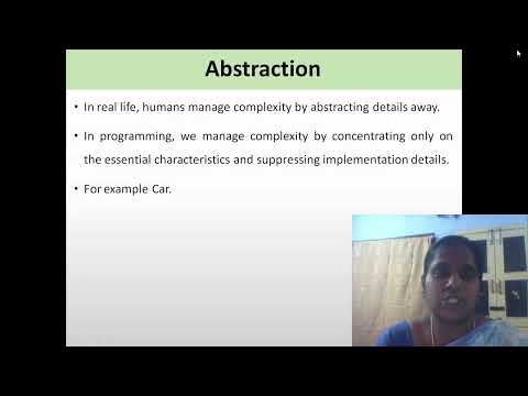 OOPS Basic Concepts || OOPS || CSE || KRCT