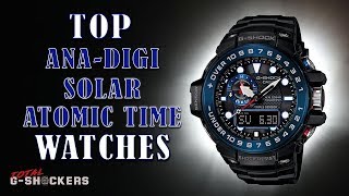 (SUBSCRIBER REQUEST) || Top Ana-Digi Solar Atomic Timekeeping G-Shock | Top 10 Watch List