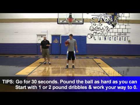 Between the Legs Toss Tennis Ball Drill