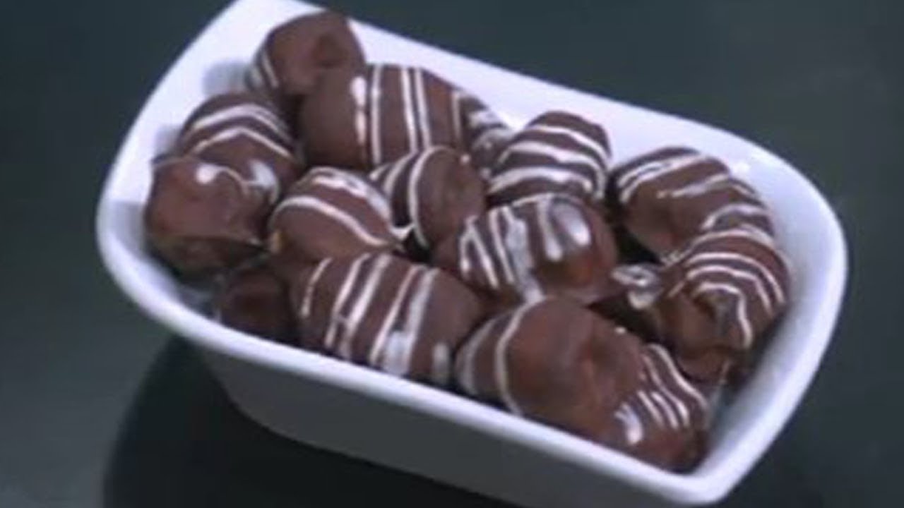 طريقة عمل تمر بالشوكولاتة واللوز | سنة أولي طبخ مع الشيف سارة عبد السلام