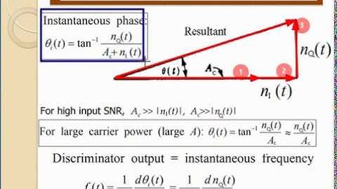 Noise in FM Receiver Part-2 (SNR Calculations in FM system)