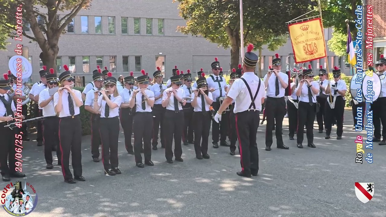 🦊 God bless rugby. Fanfare de Moulbaix-Ligne.
