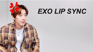 EXO Lip Sync? YES