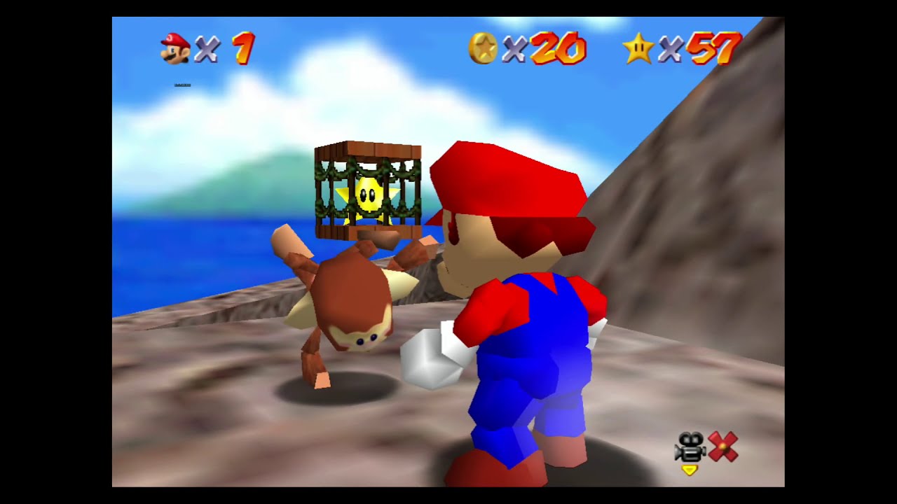 Mario 64 Mystery Of The Monkey Cage Mystery Of The Monkey Cage ~12.Tall, Tall Mountain~ Super Mario 64 🍄