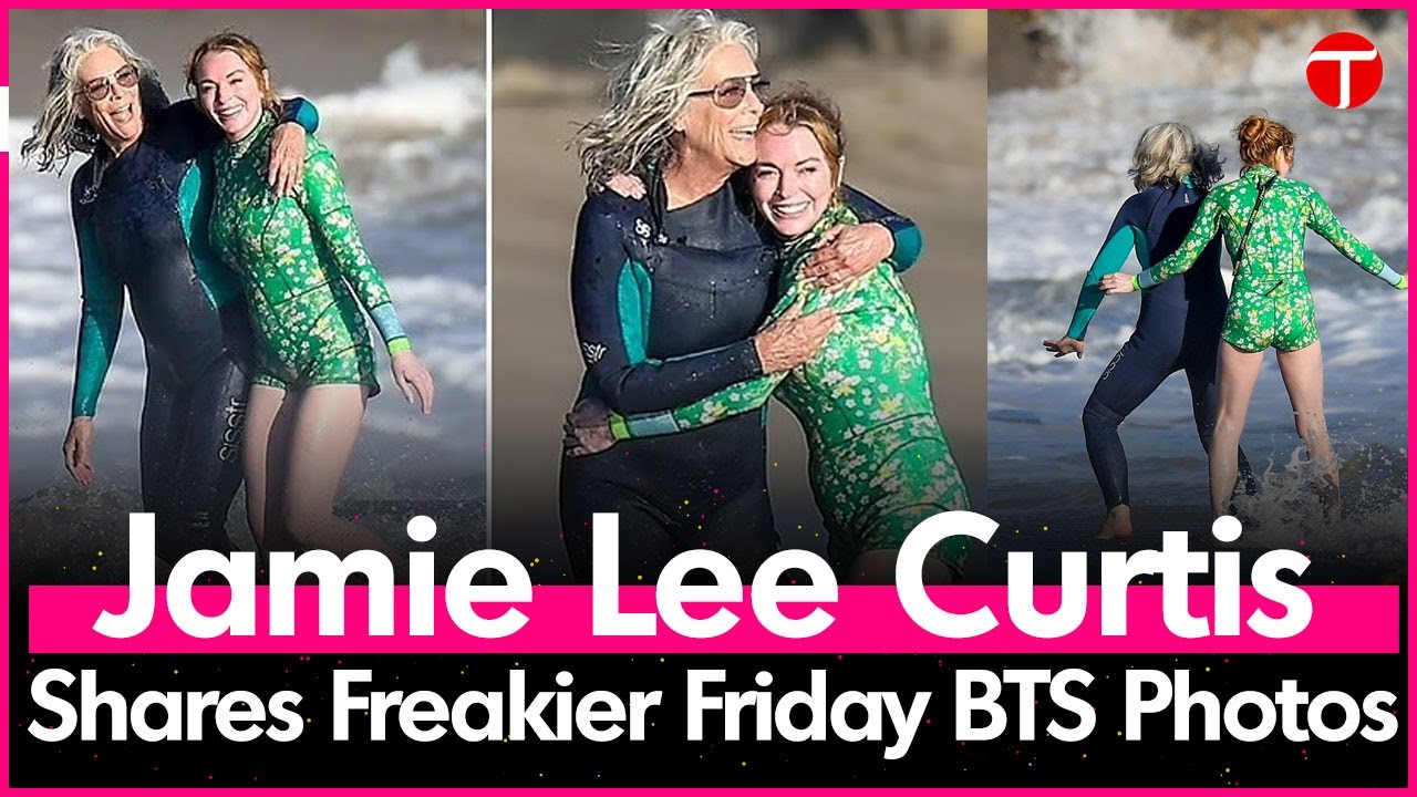 Jamie Lee Curtis Reveals Leaked ‘Freakier Friday’ Set Photo | Theatre Release Tease - YouTube