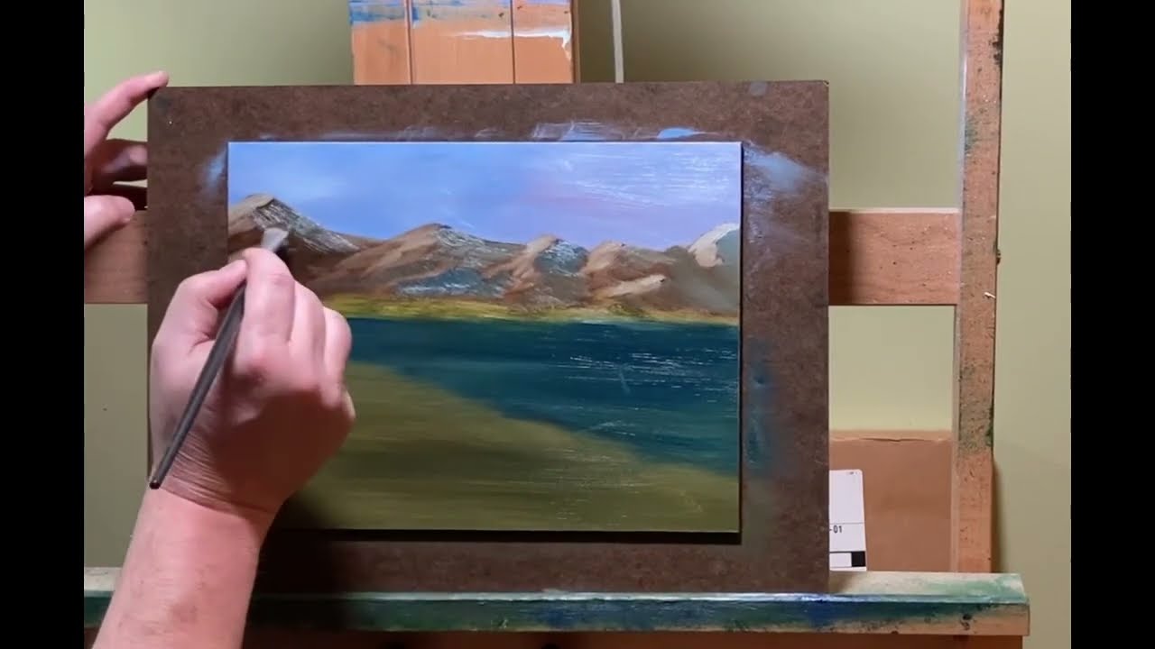 Daniel Smith Water Mixable Oil Painting Video