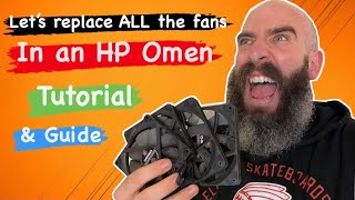 How to: Install and Setup All Fans in an HP Omen 25L / 30L! Tutorial & Guide!