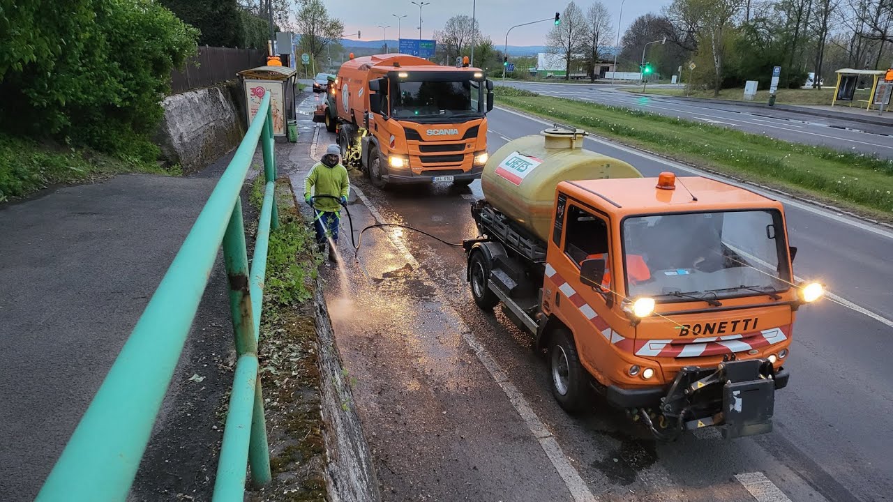 O ČISTĚJŠÍ MĚSTO CHEB SE STARÁ CHETES, AKTUÁLNĚ PROBÍHÁ ÚKLID ULIC A CHODNÍKŮ