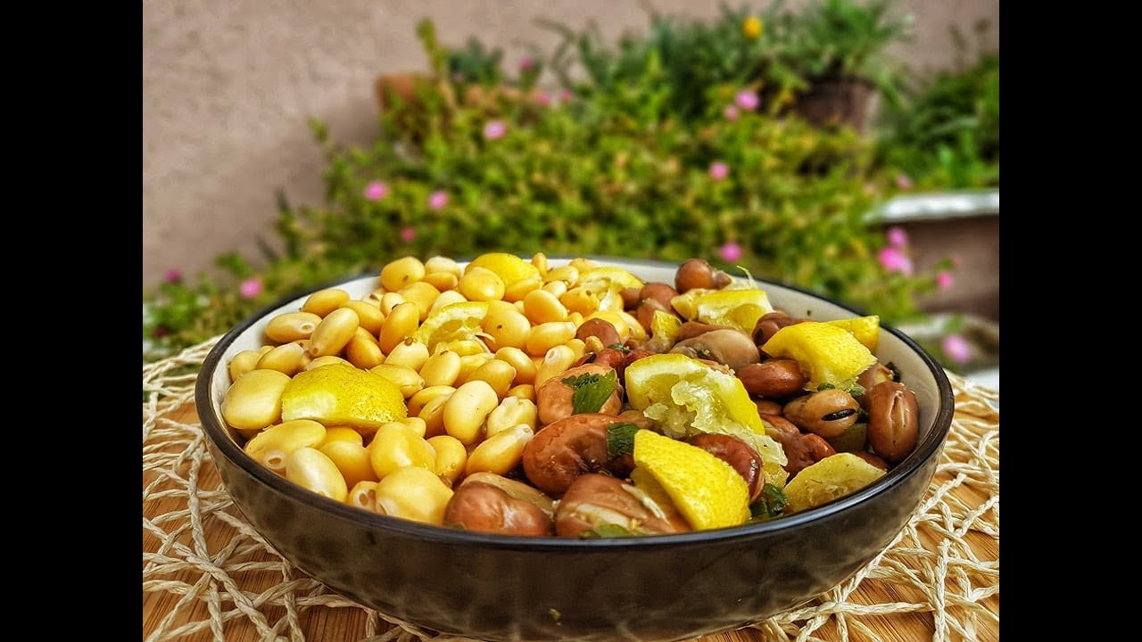 فول نابت وترمس من اطيب المسليات وأسهلها😋🥰 - YouTube