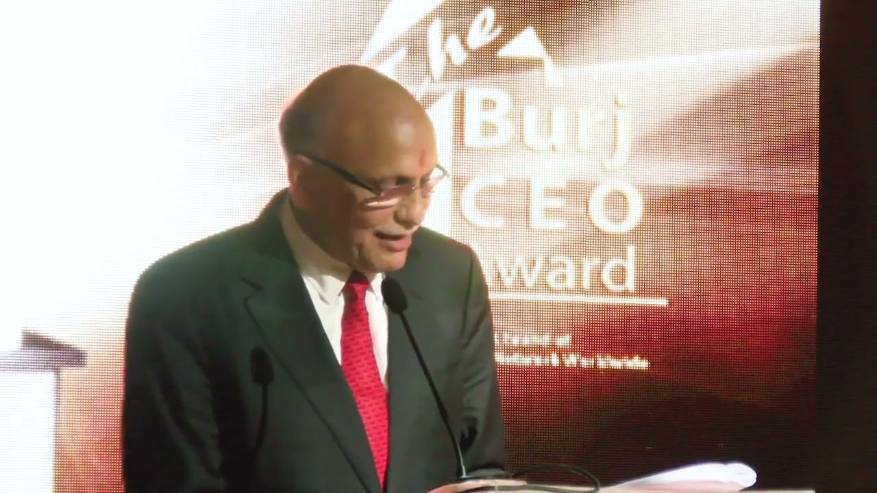 Pawan Kumar Ruia (Turnaround Tycoon) representing as the CEO of his @RuiaGroup at The Burj CEO Award