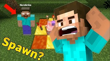 How to spawn herobrine in minecraft pe| 100% works! |No mods