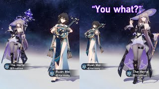 Ruan Mei & Madam Herta Response When Added Together