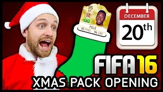 XMAS ADVENT CALENDAR PACK OPENING #20 - FIFA 16 ULTIMATE TEAM