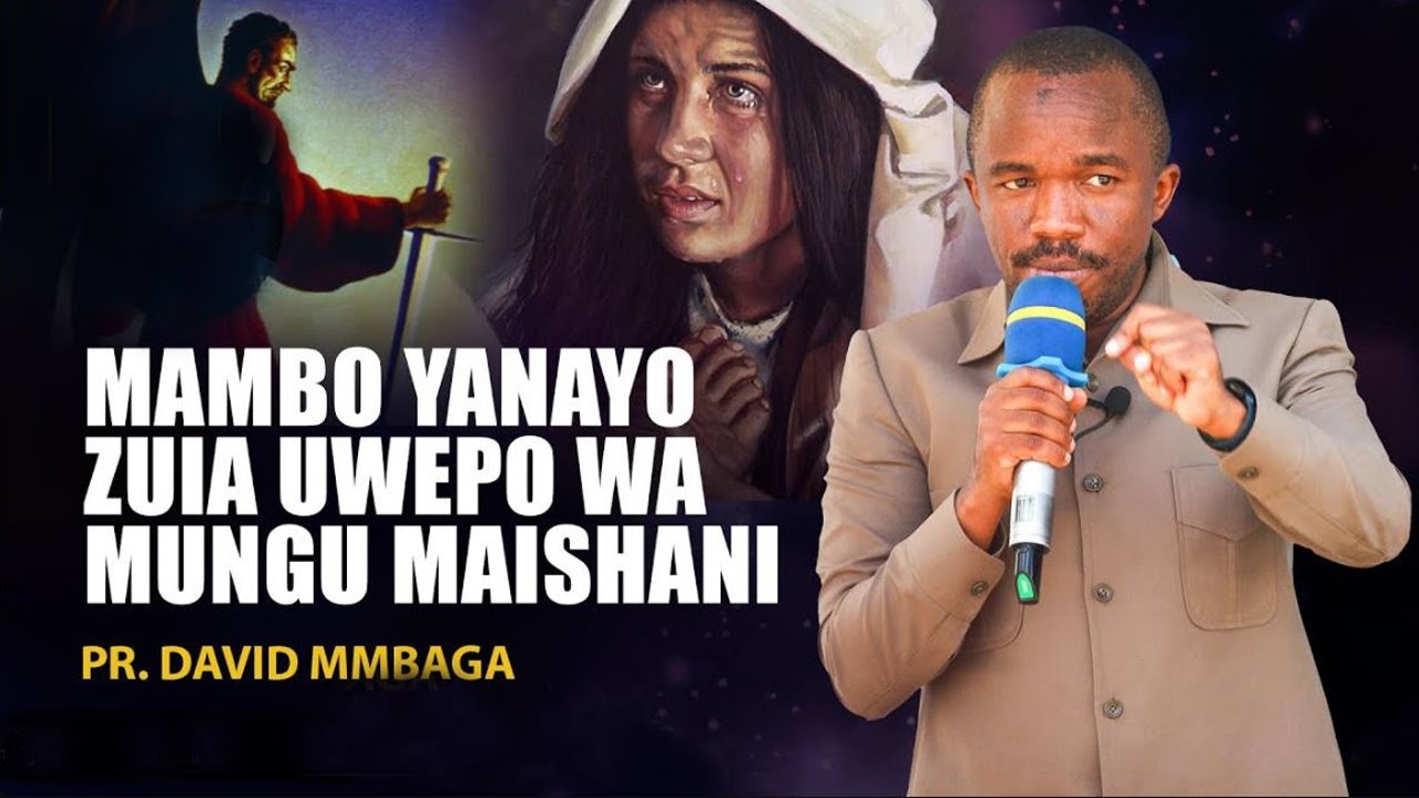 MAOMBI YA ASUBUHI || MAMBO YANAYO ZUIA UWEPO WA MUNGU MAISHANI | PR. DAVID MMBAGA