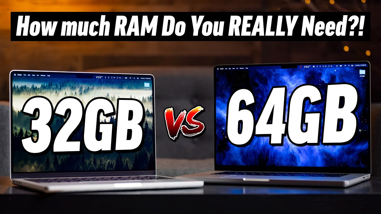 32GB vs RAM M1 Max MacBook - Multitasking Test! YouTube