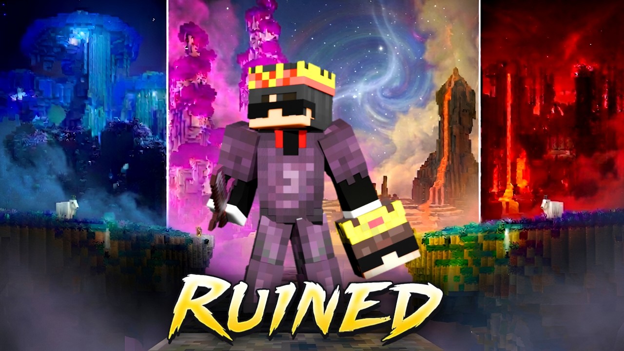 How I Got TRAPPED in a SECRET DIMENSION in This Minecraft SMP - YouTube