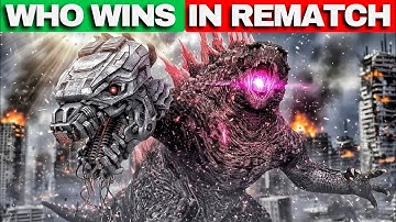 Evolved Pink Godzilla vs Mechagodzilla Rematch 🥶| Monsterverse | Godzilla x kong