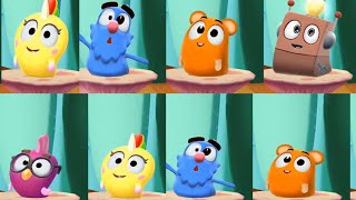 All 5 Pets Gus Vs Dot Vs Sugar Vs Squeak Vs Flip My Talking Tom Friends