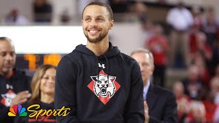 Full Impact of Steph Curry rejoining Davidson as assistant GM | College Basketball on NBC News
