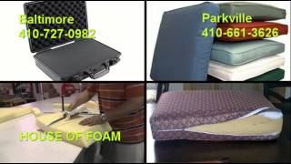 Looking for a special shape and need your foam special cut? House of Foam located in Baltimore, MD and Parkville, MD offers 