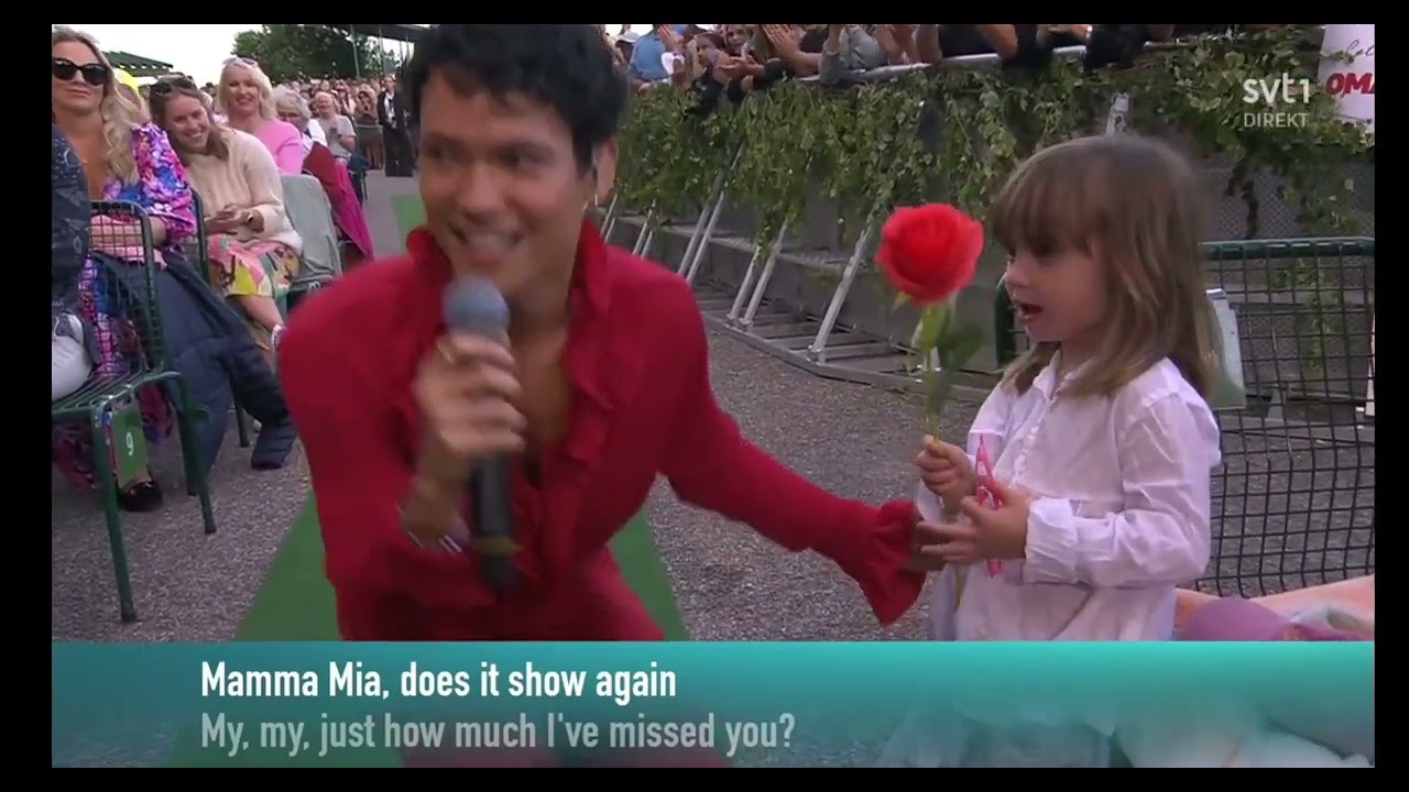 Omar Rudberg - MAMMA MIA - Allsång på Skansen 2024