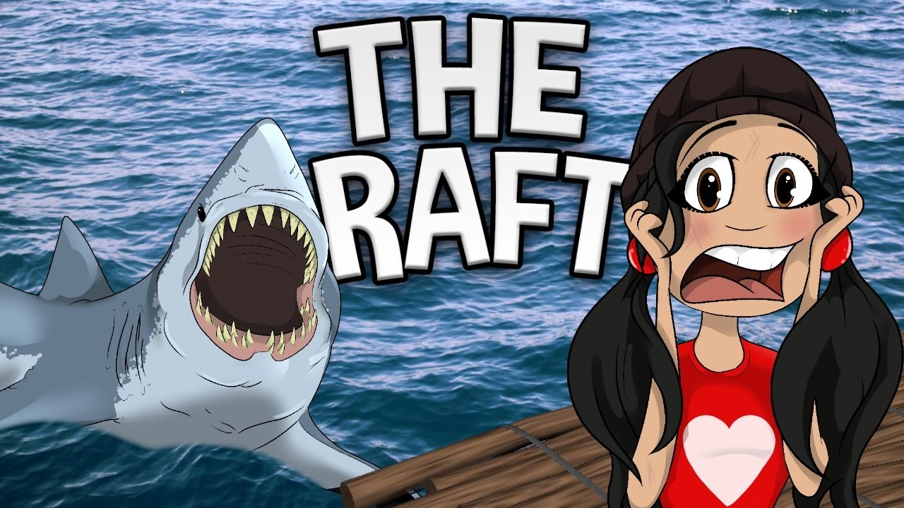 Shark Attack The Raft Ep 1 Amy Lee33 Youtube - roblox trolling killing salem murder mystery amy lee33