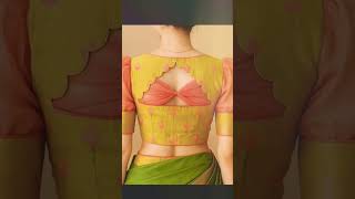 पीछे का गला ब्लाउज डिजाइन ✨ new blouse design #blouse #trending #blousedi #weddingblouse