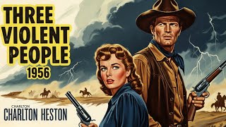Charlton Heston | Three Violent People Western Drama Movie