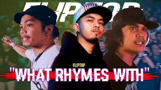 FlipTop - What Rhymes With