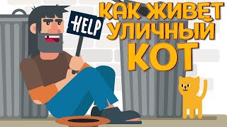 КАК ЖИВЕТ УЛИЧНЫЙ КОТ ( A Street Cat's Tale )