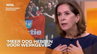 Werkgevers verdienen meer begrip, zegt Annemarie van Gaal op Dag van de Arbeid