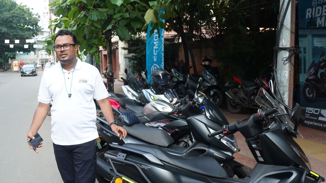 স্কুটার কিনে কি ভুল করলাম!  Scooter ride by CFMoto | Scooter and our Bangladesh #sco...