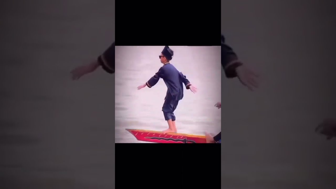 Kid Aura Farming On Boat Aurafarming Shorts