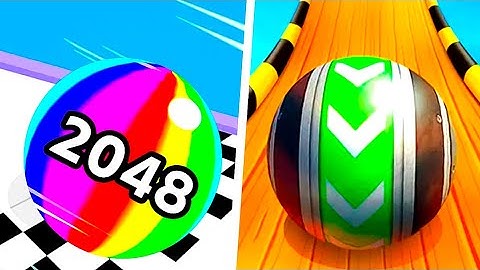 Sky Rolling Ball 3D | Ball Run 2048 - All Level Gameplay iOS, Android - NEW APK UPDATE Best Games