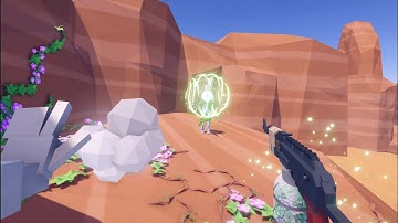 Prototyping a Canyon environment - Unity game mini devlog
