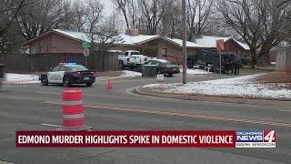 Edmond murder highlights spike in domestic violence