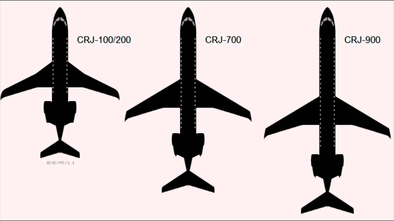 Atc What Is Difference Between The Crj 900 And Crj 700