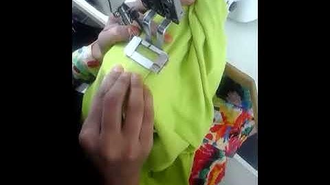 Placket Box Make In Bartack Machine.