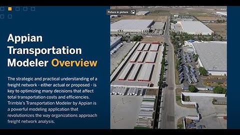 Carrier, Fleet and Transportation Resources | Appian Transportation Modeler | Trimble Transportation