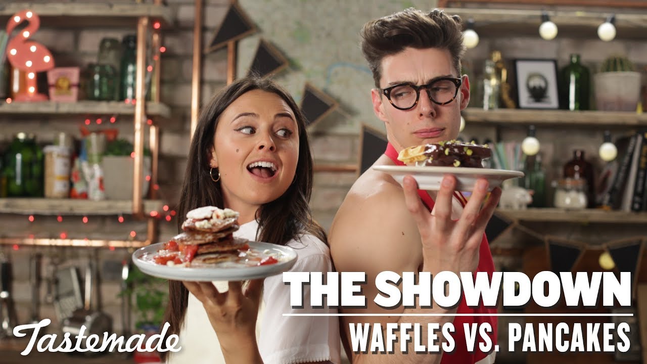 Waffles vs. Pancakes I The Showdown | Tastemade