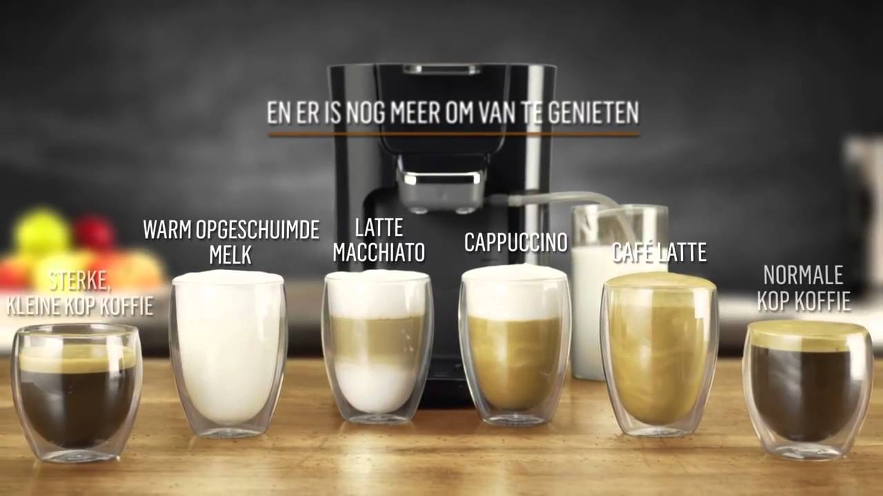 duim volgens wijs Philips Senseo Latte Duo HD7855 - YouTube