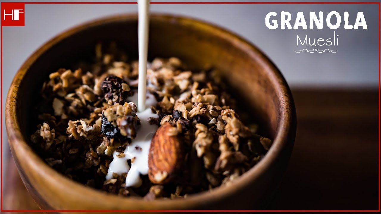 Recipe Granola Muesli YouTube