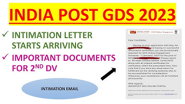 INTIMATION LETTER STARTS ARRIVING | IMPORTANT DOCUMENTS FOR 2nd DV | @PCM_World @Harsh_Aggarwal
