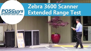 Zebra 3600 Ultra Rugged Scanner Extended Range Test