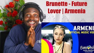 Brunette Future Lover Armenia Official Music Video Eurovision REACTION!!!😱 SO DEEP