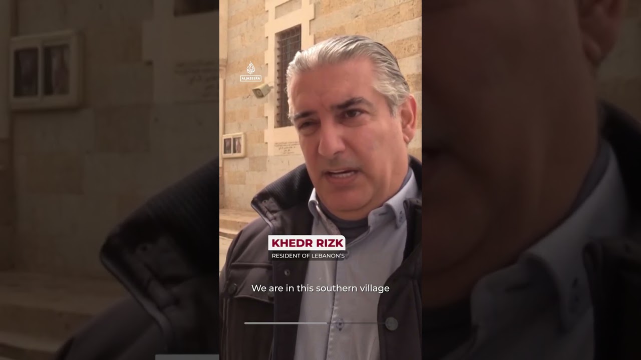 المسيحيون في لبنان يحيون ذكرى الجمعة العظيمة وسط هجمات إسرائيلية | AJ #shorts